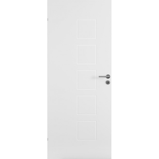 Swedoor Stable Effect Q500 hvidmalet dør m7x21 / 62,5x204cm