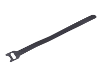 Cablexpert - Berøringsfastgørelsesrem - 21 cm - sort (pakke med 100)