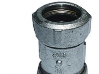 Primofit kobling 11/4-40mm - galv. for stålrør til PE-rør