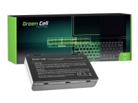 Green Cell - Batteri til bærbar computer (svarende til: ASUS A32-F82) - Litiumion - 6-cellet - 4400 mAh - sort - for ASUS K40 K50 K51 K60 K70