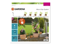 Gardena MICRO-DRIP START SÆT BLOMSTERPOTTER S