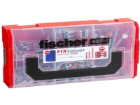 Fischer 541357, Vægstik, Autoklaveret gasbeton, Mursten, Beton, Gipsblok, Gypsum fibre board, Gipsplade, Plast, 200 stk, 80 x DuoPower 6 x 30, 50 x D