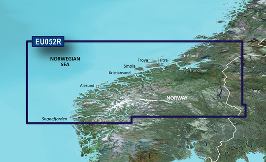 Bluechart g3 hxeu052r sognefjorden-svefjorden
