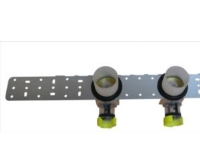 Smartbox 15mm - Smartbox 15mm dobbelt incl beslag. Rødgods kobl.t/gips/mur