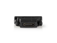 Nedis - HDMI adapter - HDMI hun til DVI-D han - antracit (sort)