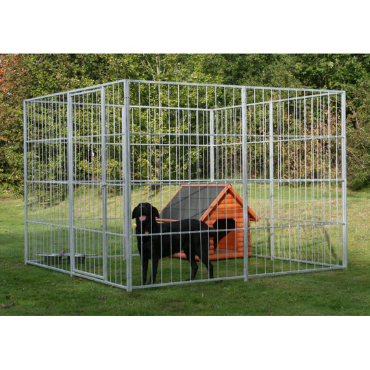 Hundegård Stor Model 9 Sider + 1 Låge