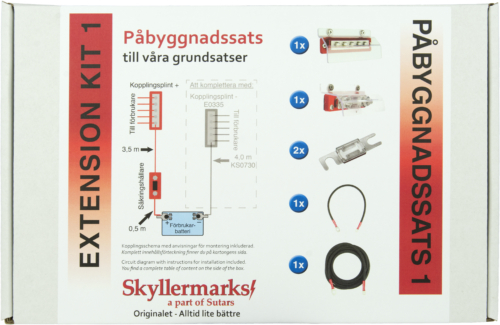 Power kit 1, skyllermarks 12v