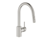 Grohe Concetto etgr køk bruser - etgr køkkenbat, højt udløb, ethul, zero, supersteel 31483DC2