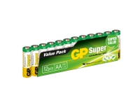 GP Batteries Super Alkaline batteri, AA, Alkalinsk, 1,5 V, 12 stk