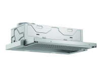 Bosch Serie | 4 DFL064A52 - Hætte - teleskopisk - Niche - bredde: 52.6 cm - dybde: 29 cm - udtrækning og recirkulation (-) - med intern motor - metal