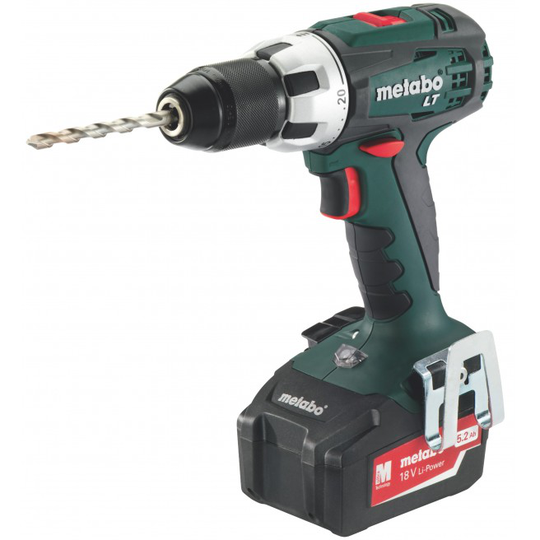 Metabo Bore/skruemaskine BS 18 LT 2x5,2ah
