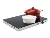 FRITEL Family WT 2478 - Tallerken varmer - 400 W - sort/inox