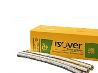 Alu-rørskål 54x20mm. 1.2mtr. - Isover Boaflex.Alu2, max. 150°C uden tape