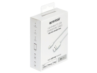 AURORA Opladnings- og synkroniserings kabel hvid 3m, USB 2.0 op til 480mb