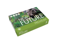 Printerpapir New Future Premium A4 hvid 80g - (kasse med 5 pakker á 500 ark)