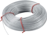 DENWIRE Wire. 2,3mm klar pvc 110M. - (110 meter)