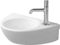 DURAVIT Starck 2 vask 38x26x13 cm, forlokket hanehul, hvid