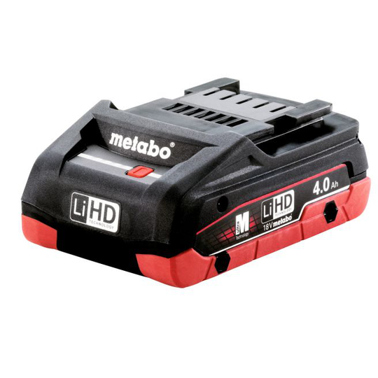 Metabo 4007430334633 - 625367000 LiHD batterier 18 volt