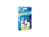 Toiletfrisker fast Domestos WC sticks Ocean Fresh med parfume til IFÖ WC pk/5 stk. blå (14 pakker x 5 stk. pr./karton)