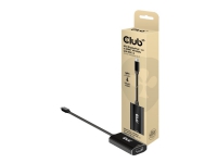 Club 3D CAC-1186 - Adapterkabel - Mini DisplayPort han til HDMI hun - 15 cm - aktiv, Ensrettet, 8K30 Hz support, 4K120 Hz (3840 x 2160) support - for
