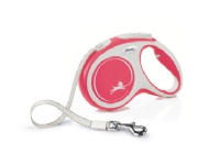 Flexi New Comfort M Tape 5 m, Hund, Fleksibel hundesnor, Rød, Ledning, 25 kg, Monokromatisk