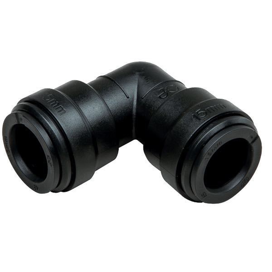 John Guest Quick 90° Kobling til trykvandssystem ø15 mm
