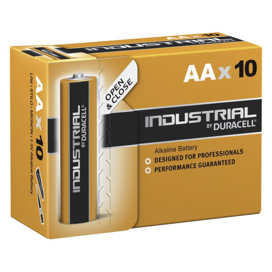 Duracell Industrial Aa 10pk Prof. Carton 72x54x28mm