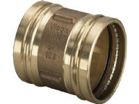 VIEGA Sanpress XL-muffe 76,1 mm af rødgods med SC-Contur
