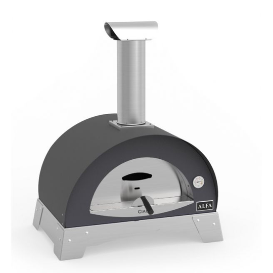 Alfa Forni Ciao Grå Pizzaovn