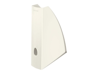 Leitz WOW Plus - Magasinfil - for A4 - hvid metallisk