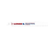 Lenox bajonetsavklinge 225mm - Bi-Metal 225x20x1.3mm 6tpi t/træ m/søm 656r 5stk