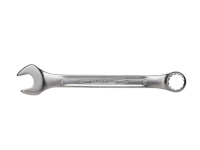 Bahco Ring-gaffelnøgle, metrisk, 22 mm, Krom, Chrome-legeret stål, Krom, Mat, 15°