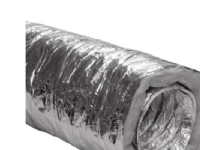lydflex slange Ø125 - med dampspære og 50 mm isolering L: 10 mtr.