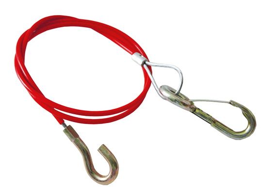 Sikkerheds wire 960mm krog & karabinhage