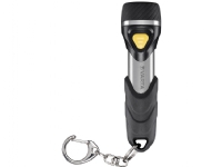 Varta Day Light Key Chain Light, Nøglering med lommelygte, Aluminium, Sort, Syntetisk ABS, Aluminium, Gummi, LED, 1 Lampe( r), 12 lm
