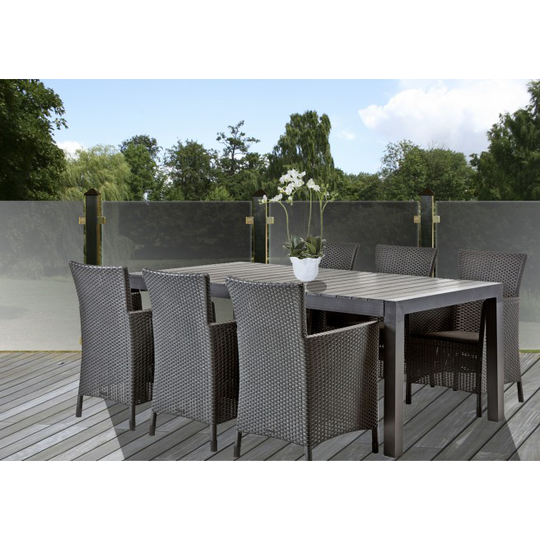Hortus Glashegnspakke 6 Moduler Inkl. Stolper, Stolpehat & Beslag