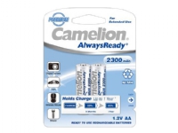 Camelion AlwaysReady Premium NH-AA2300AR-BP2 - Batteri 2 x AA type - NiMH - (genopladelige) - 2300 mAh