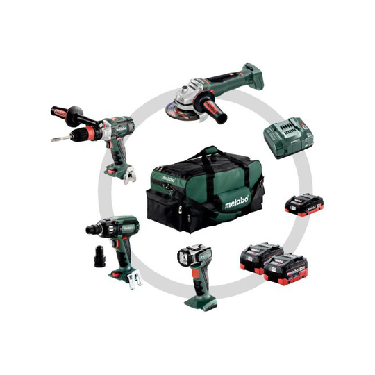 Metabo Combo Set 4.1 LiHD - 691015000 Akku-maskine som sæt