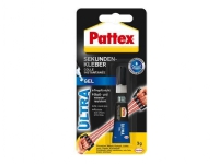 Pattex PSG2C, Gele, Cyanakrylatklæbemiddel, Rør, 3 g