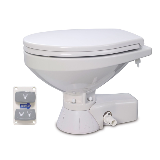 Jabsco quiet flush comfort el-toilet pumpe 12v