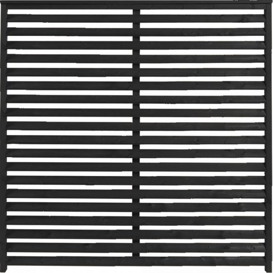 Plus Kyoto Hegn - B 160 cm x H 160 cm - Sort