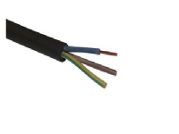 E-line neopren kabel 3G1,5 - H07RN-F, sort m/j, trætromle 250m