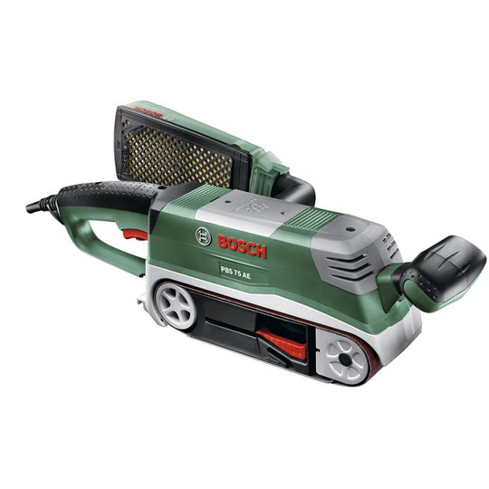 Bosch PBS 75 AE Set Båndsliber - 06032A1101
