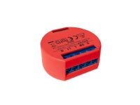 Shelly 1PM, Rød, 802.11b, 802.11g, Wi-Fi 4 (802.11n), 2,4 GHz, 1 mW, 30 m, 1 kanaler