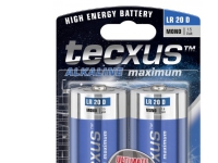 tecxus Mono LR 20 D - Batteri 2 x D - Alkalisk