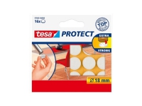 TESA 57892-00000-01, Hvid, Filt, Rund, CE, 1,8 cm, 16 stk