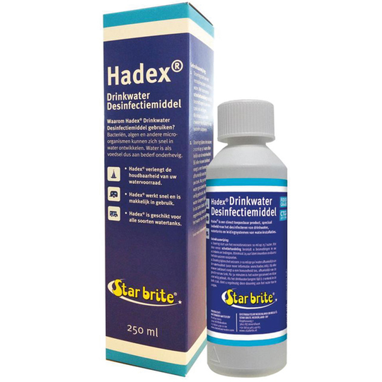 Star Brite Hadex Desinfektionsmiddel til drikkevand 250 ml