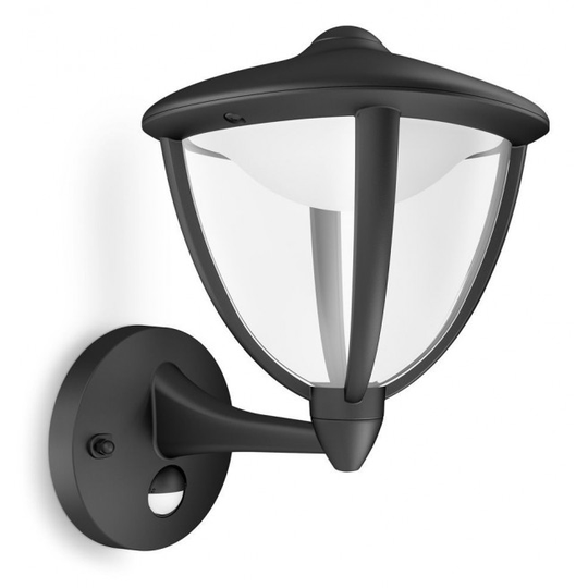 Philips Robin Væglampe 26 cm. sort
