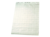 Esselte Standard - Flip-over tavle-blok - 600 x 850 mm - 50 ark - hvid - kvadreret - multi-hullet