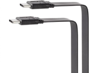 Renkforce RF-3385678, 0,9 m, USB C, USB C, USB 3.2 Gen 2 (3.1 Gen 2), 10000 Mbit/s, Sort